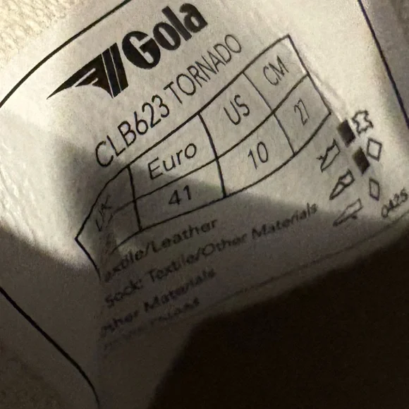 RARE! Like New! Gola Tornado Sneakers size 10 US - Picture 5 of 8